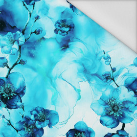 ALCOHOL PASTEL INK wz.7 blue - tkanina wodoodporna