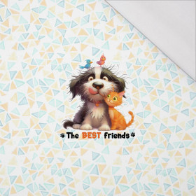 ANIMALS CUTE wz.3 - panel (60cm x 50cm) SINGLE JERSEY