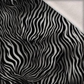 ANIMAL SKIN wz.2 - teplákovina počesaná s elastanem ITY