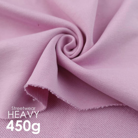Diagonální teplákovina / HEAVY 450g - BARBIE PINK (M-177)