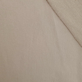 Prémiová teplákovina s jemnou smyčkou - BEIGE