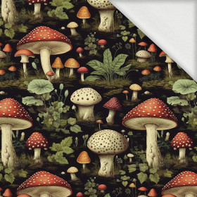 BOTANICAL FOREST wz.5 - teplákovina s elastanem ITY