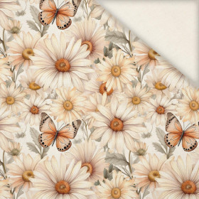 Butterfly & Flowers wz.4- Slub Weave