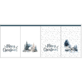 Dárkové pytlíky - CHRISTMAS HOUSE - Sada šití- MALÝ