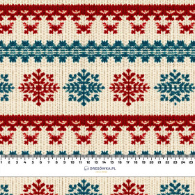 CHRISTMAS SWEATER wz.7 - lehký, česaný úplet