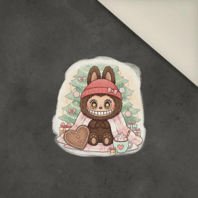 Creepy Cute Christmas WZ.5 - panel (60cm x 50cm)  Potahový velur 