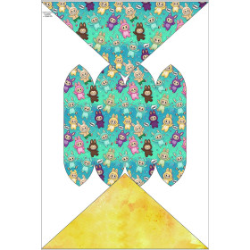 DĚTSKÁ ČEPICE A ŠATKA (CLASSIC) - CREEPY CUTE WZ.3 - Sada šití