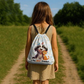 ANIMALS CUTE wz.3 - panel (60cm x 50cm) SINGLE JERSEY
