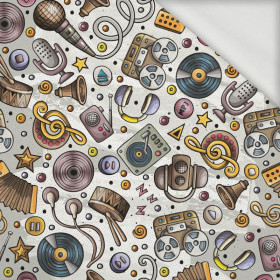 DJ (KONIČKY A PROFESE) / bílá - teplákovina