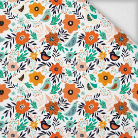 FOLKLORNÍ PTÁCI 2.0 / bílá - teplákovina