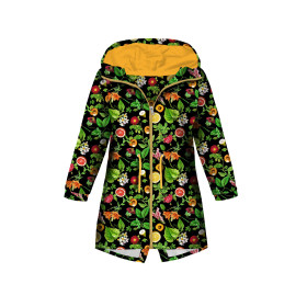 DĚTSKÁ BUNDA PARKA (ARIEL) - MINI RAJSKÉ OVOCE Vz. 2 (RAJSKÁ ZAHRADA) - softshell