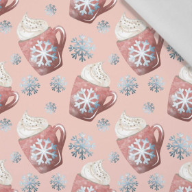 HORKÁ ČEKOLÁDA (VÁNOČNÍ ČAS) - bavlněná tkanina