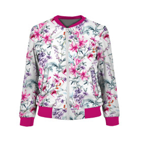 DÁMSKA BOMBER BUNDA (KAMA) - SPRING MEADOW vz. 1 - Sada šití