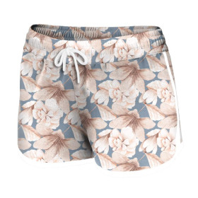 Dámské koupací šortky - RETRO FLOWERS vz. 2