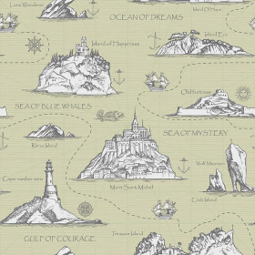 MAPA / písečný- bavlněná tkanina