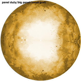 SKVRNY (zlatý) - panel kolová sukně