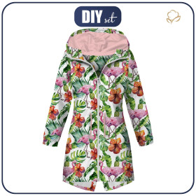 DÁMSKÁ BUNDA PARKA (ANNA) - TROPICKÁ PŘÍRODA - softshell