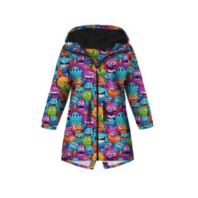 DĚTSKÁ BUNDA PARKA (ARIEL) - CRAZY MONSTERS VZ. 3 - Sada šití