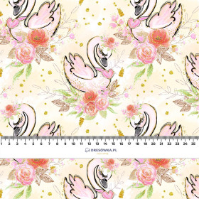 LABUTĚ - tkanina bawełniana