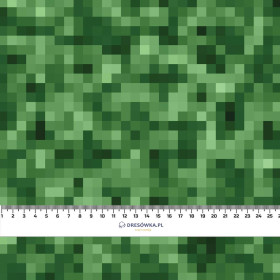 PIXELY Vz. 2 (olivová) - lehký, česaný úplet