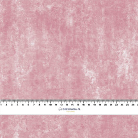 GRUNGE (růžově křemenný) - bavlněná tkanina