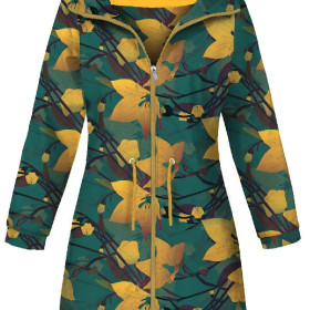 DÁMSKÁ BUNDA PARKA (ANNA) - KVĚTY vz. 6 (mořský) - softshell