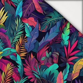 COLORFUL LEAVES - lehký, česaný úplet