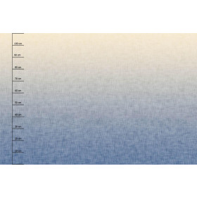 OMBRE / ACID WASH - modrý (vanilkový) - PANORAMICKÝ PANEL (110cm x 165cm)