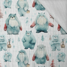 HAPPY YETI VZ. 1 - Mušelín bavlněný