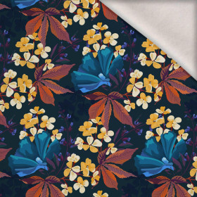 FLORAL AUTUMN VZ. 2 - teplákovina počesaná s elastanem ITY