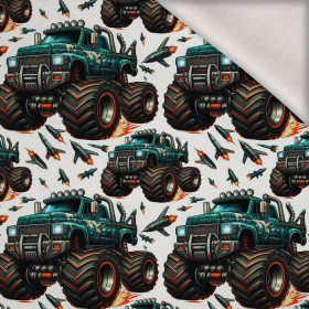 MONSTER TRUCK VZ. 2 - teplákovina počesaná s elastanem ITY