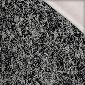 SCRIBBLE Vz. 3 - teplákovina počesaná s elastanem ITY