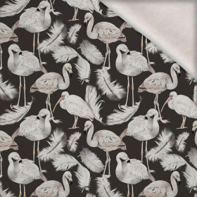 WHITE BIRDS - teplákovina počesaná s elastanem ITY