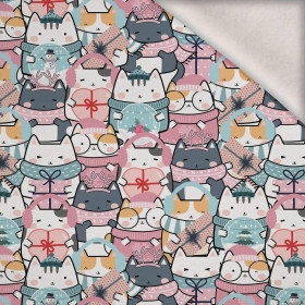 WINTER CATS WZ. 2 - teplákovina počesaná s elastanem ITY