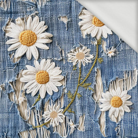 DAISIES DENIM IMITATION VZ. 3 - teplakovina