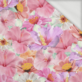 MOTÝLCI / barevná - Organická Teplákovina