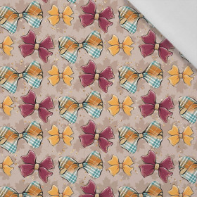 MAŠLE / béžový (BROKÁTOVÝ PODZIM) - tkanina bawełniana