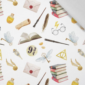 KOUZELNÝ SVĚT vz. 1 (KOUZELNÁ ŠKOLA) - tkanina bawełniana