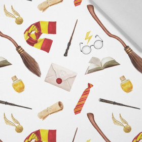 KOUZELNÝ SVĚT vz. 2 (KOUZELNÁ ŠKOLA) - tkanina bawełniana