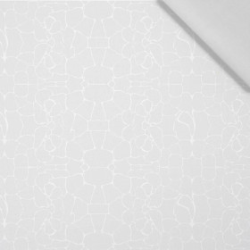 VODNÍ SVĚT (ZÁZEMÍ) / šedá - tkanina bawełniana