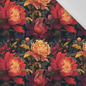 VINTAGE CHINESE FLOWER VZ. 3 - tkanina bawełniana