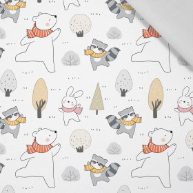 ZIMNÍ PARTY VZ. 1 (ZIMNÍ HRA) - tkanina bawełniana