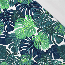 MONSTERA 2.0 - organický úplet single jersey s elastanem 