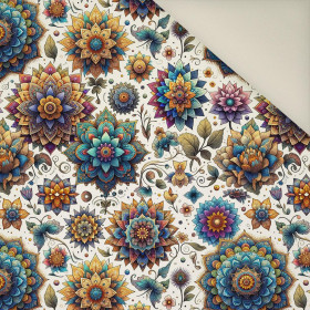 BAREVNÁ MANDALA vz. 6- Potahový velur 