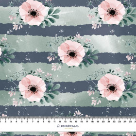 CEDRIC'S GARDEN / mentolová - tkanina HOME DECOR PREMIUM