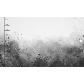 SKVRNY (šedý)  - PANORAMICKÝ PANEL (95cm x 160cm)