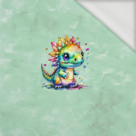 CUTE DINO VZ. 1 - panel (60cm x 50cm) teplákovina