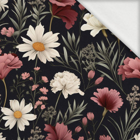 FLOWERS wz.7 - teplákovina s elastanem ITY