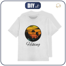 SPORTOVNÍ DĚTSKÉ TRIČKO - HIKING / Bílý (140/146)