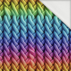 IMITATION COLORFUL SWEATER VZ. 2 - teplákovina s elastanem ITY